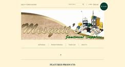 Desktop Screenshot of mesquitsjanitorialsupplies.com